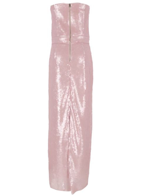 Light pink sequin design strapless dress NEW ARRIVALS | NA01LN0011IROSE PINK